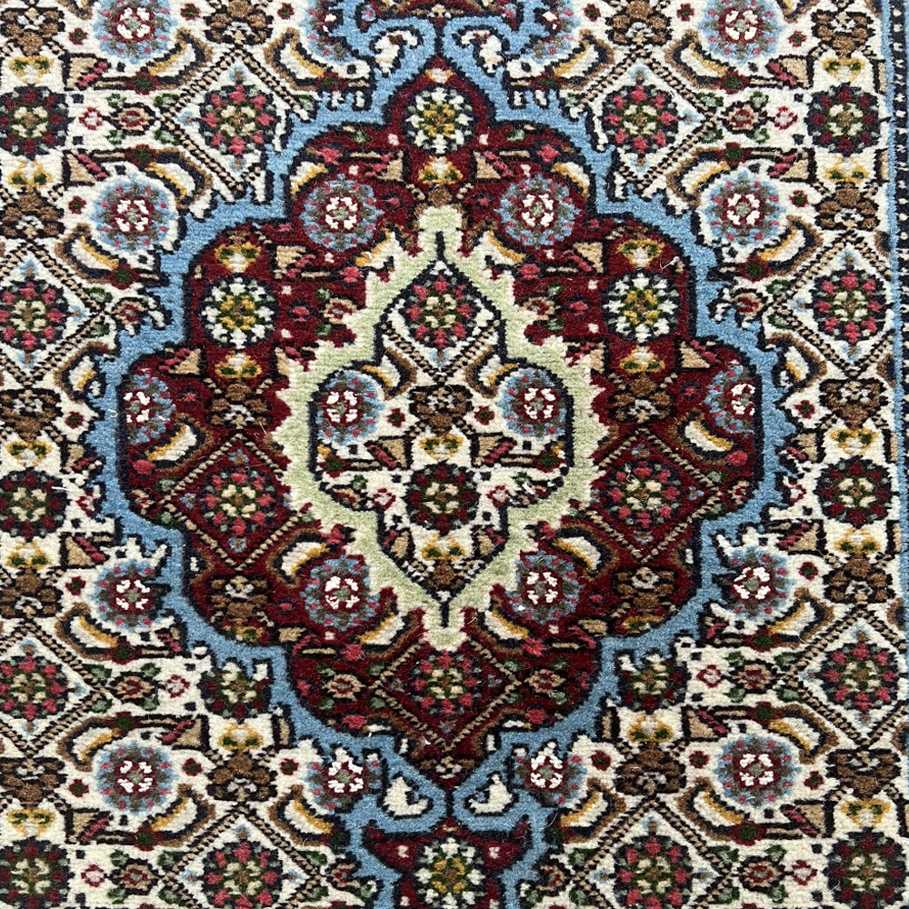 Tapete Persa Mood Bege e Vermelho 91x60cm Elegância - Image 3