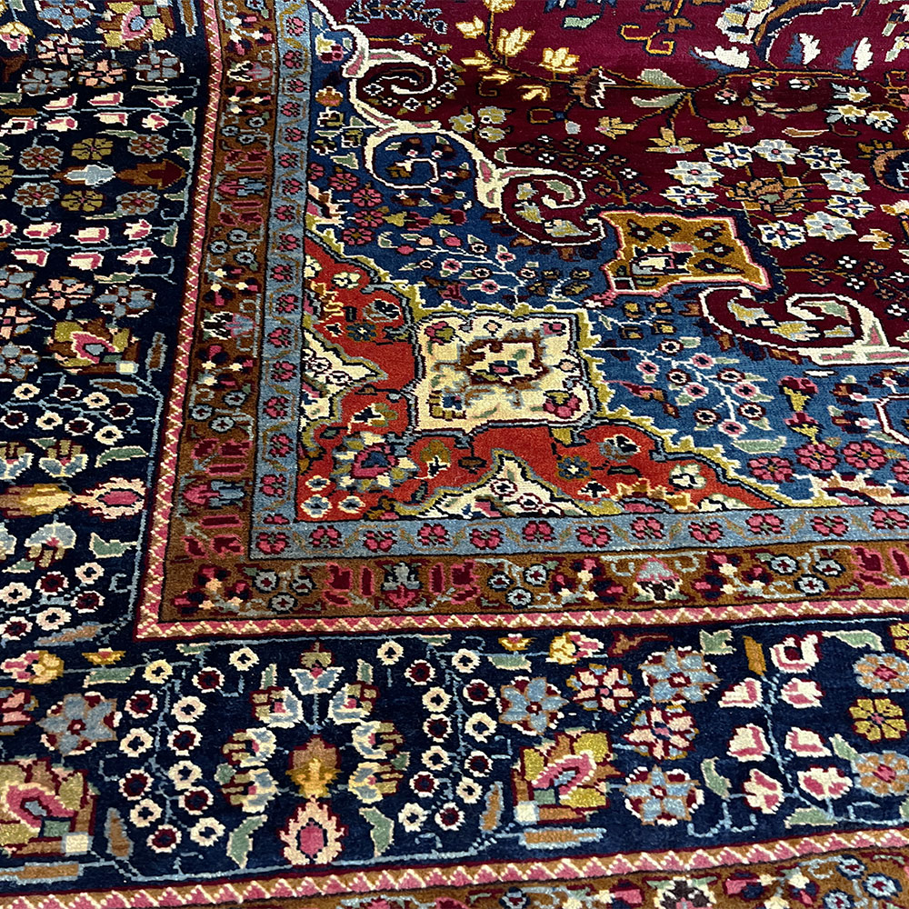 Tapete Persa Sabzawar Colorido Luxo 3,86x2,95cm - Image 4