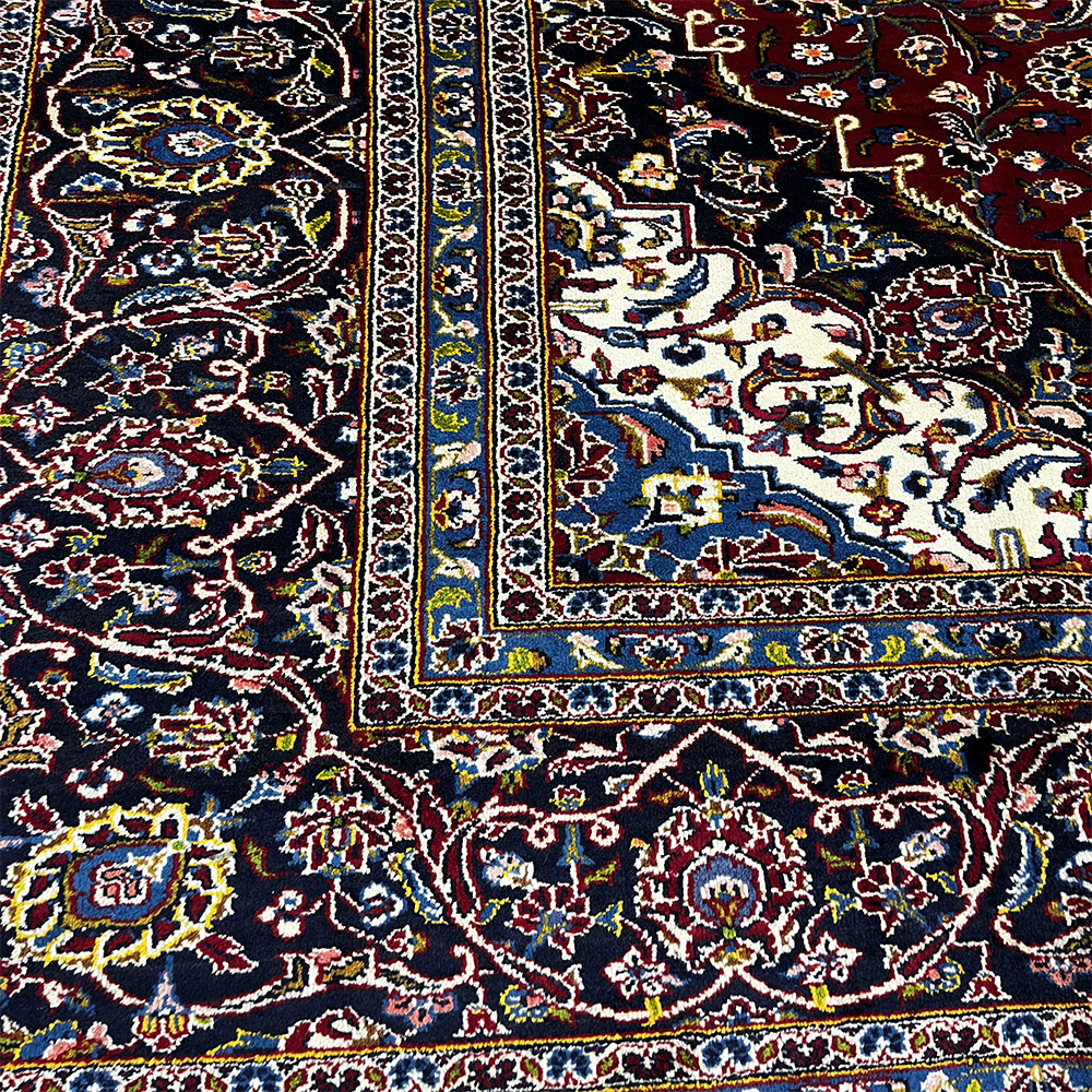 Tapete Persa Kashan Vermelho Elegância no Lar 4,10x2,95cm - Image 5
