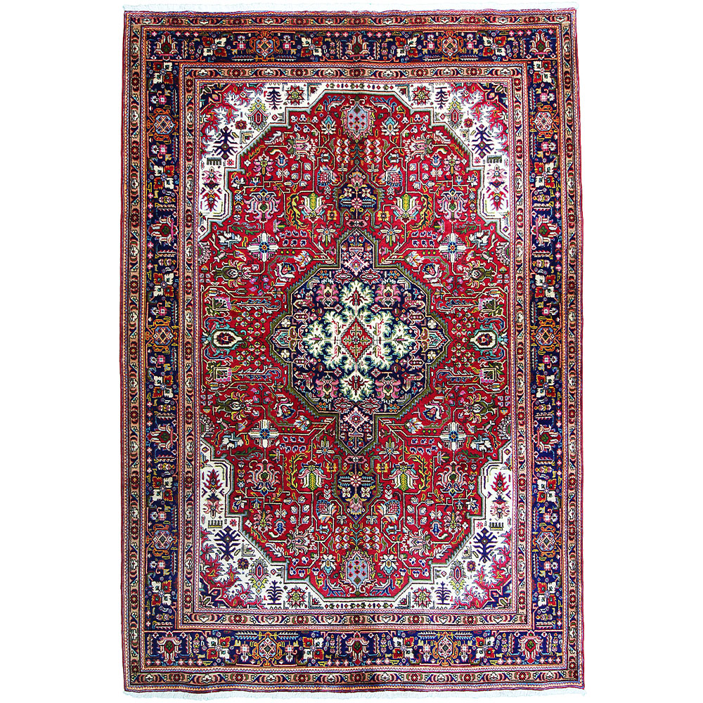 Tapete Persa Tabriz 3,06 X 2,10m