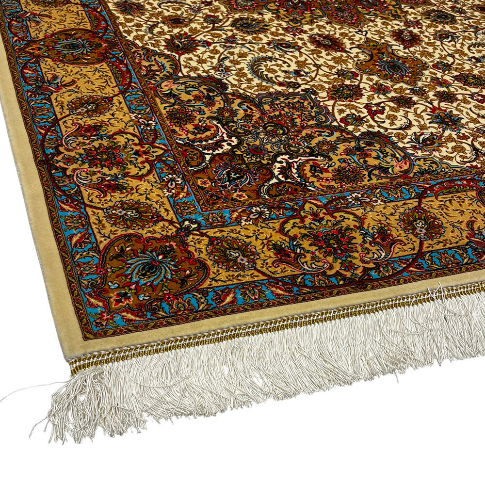 Tapete Qom Fios de Seda 1,50 X 1,00cm - Image 4