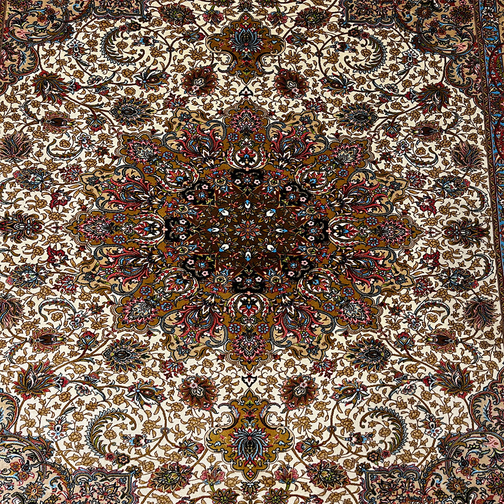 Tapete Qom Fios de Seda 1,50 X 1,00cm - Image 5