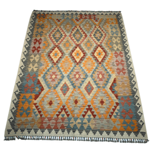 Tapete Kilim Afegão 2,41 X 1,78m