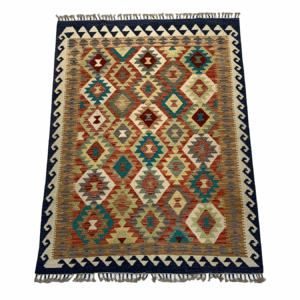 Tapete Kilim Afegão 1,92 X 1,27m