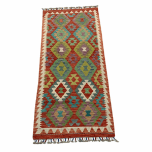 Tapete Kilim Afegão 1,92 X 1,27m