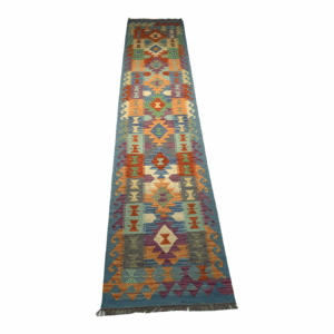 Passadeira Kilim Afegão 4,00 X 0,80m