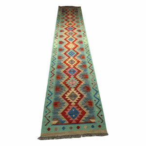 Passadeira Kilim Afegão 4,87 X 0,92m