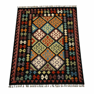 Tapete Kilim Afegão 1,93 X 1,52m