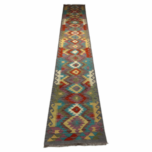 Passadeira Kilim Afegão 4,85 X 0,79m