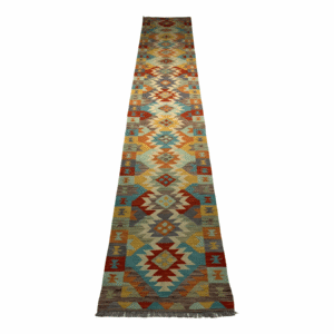 Passadeira Kilim Afegão 4,72 X 0,78m