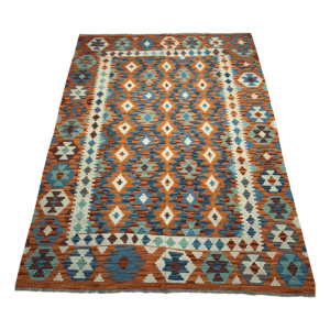 Tapete Kilim Afegão 2,39 X 1,83m