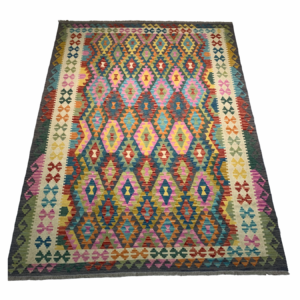 Tapete Kilim Afegão 2,88 X 2,02m