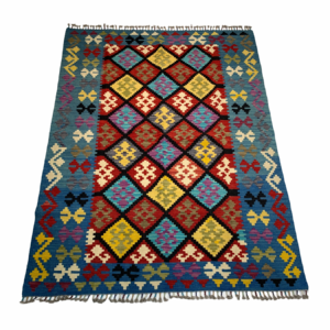Tapete Kilim Afegão 2,03 X 1,52m
