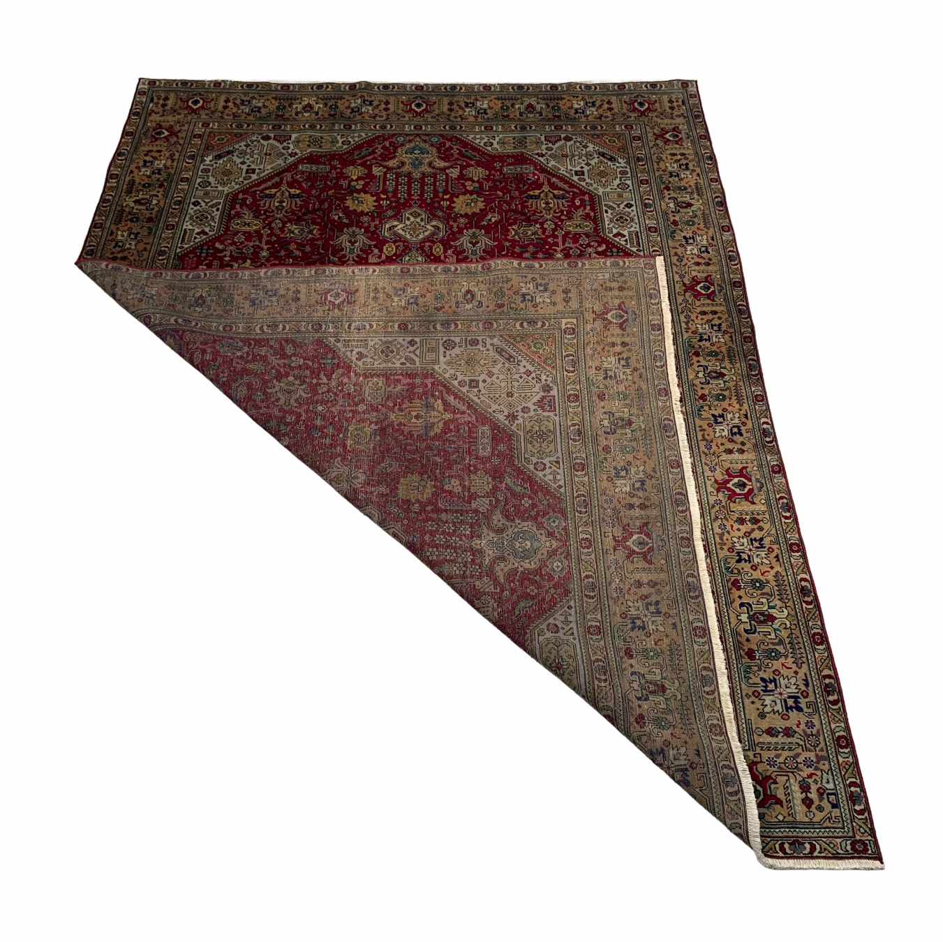 Tapete Persa Tabriz 3,64 X 2,55m - Image 2