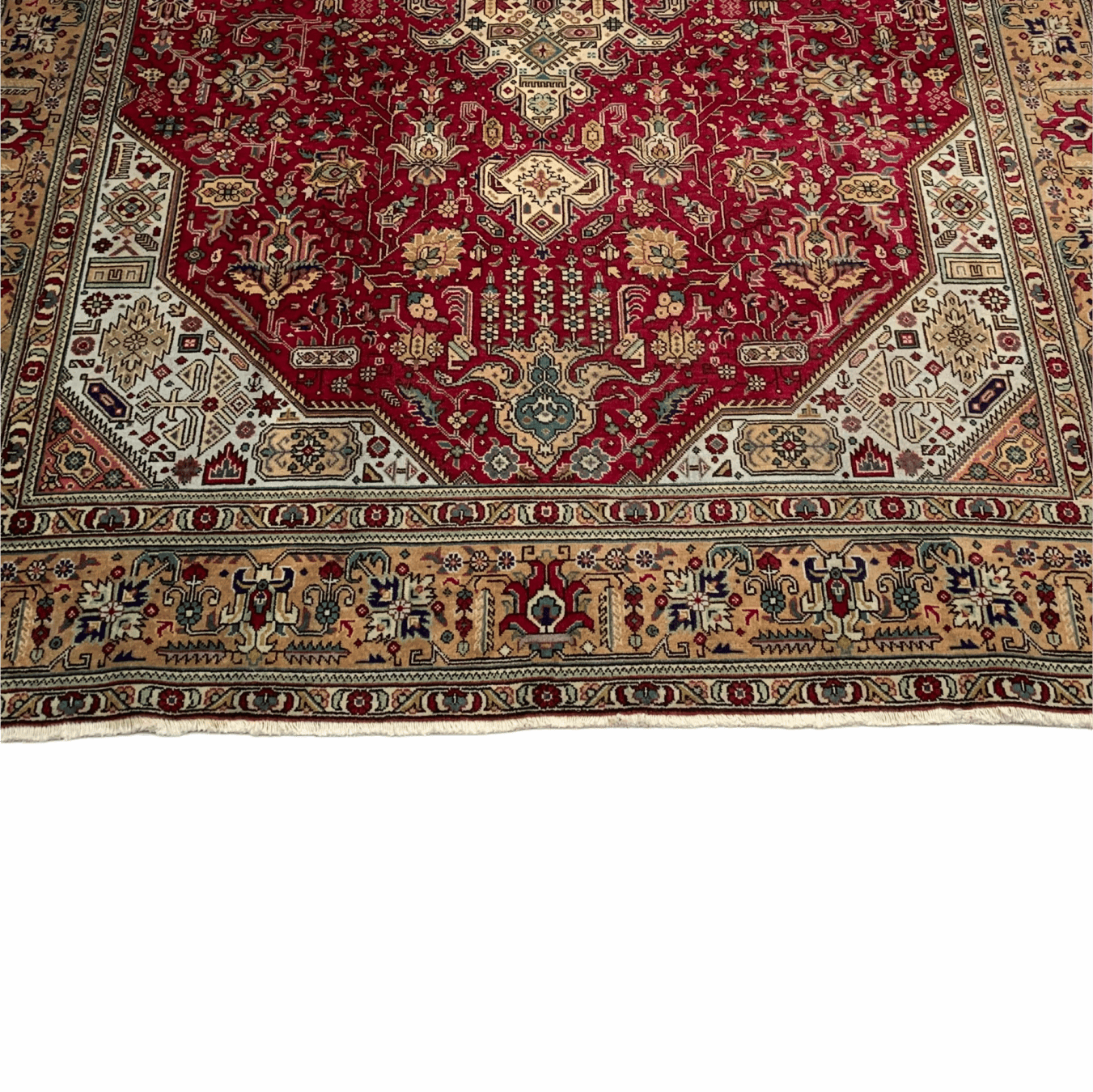 Tapete Persa Tabriz 3,64 X 2,55m - Image 4
