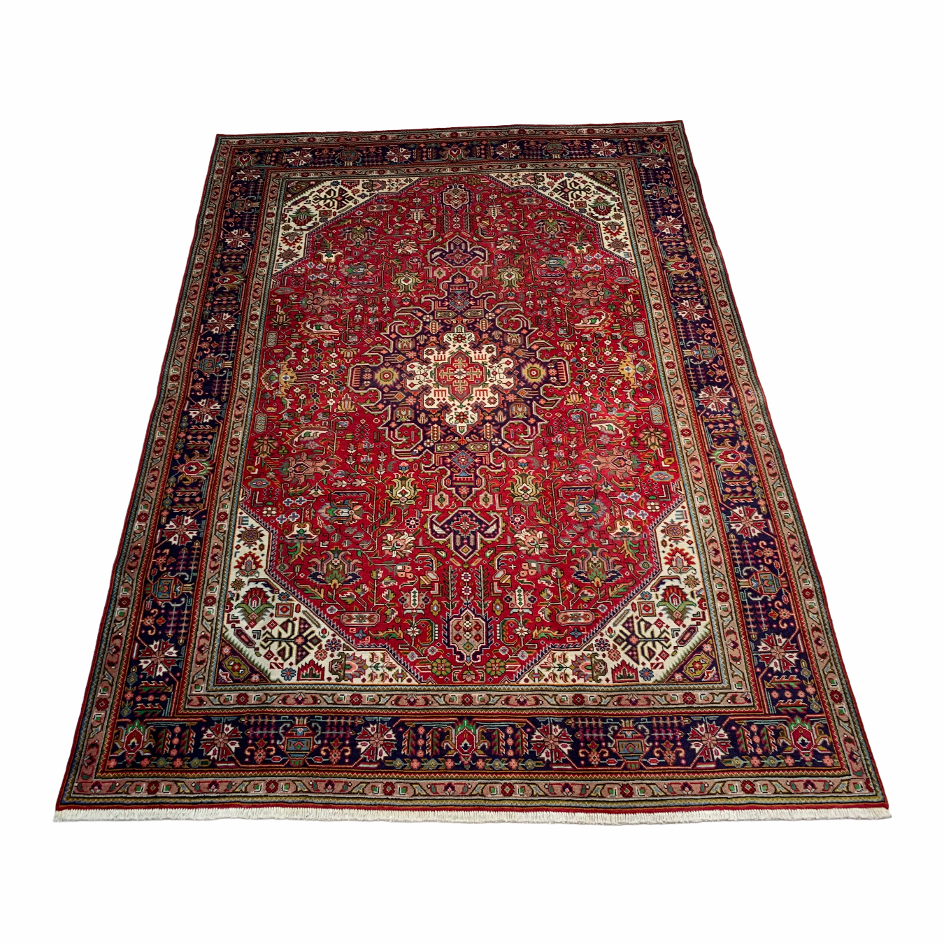 Tapete Persa Tabriz 3,40 X 2,48m