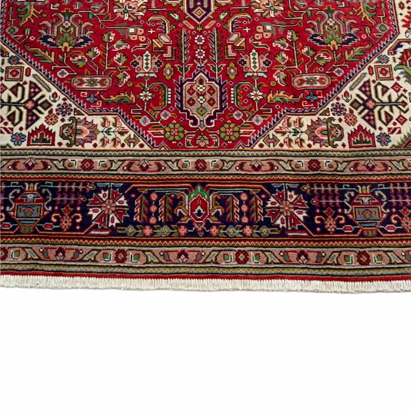Tapete Persa Tabriz 3,40 X 2,48m - Image 4