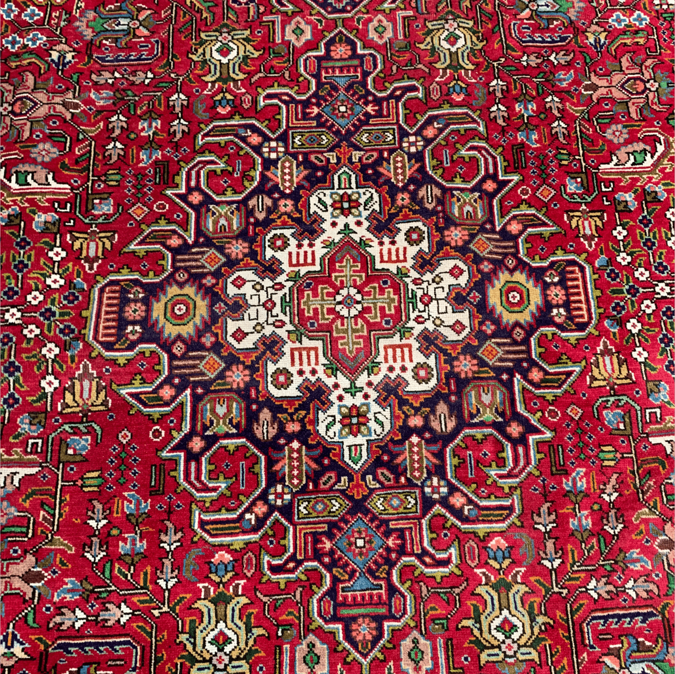 Tapete Persa Tabriz 3,40 X 2,48m - Image 5