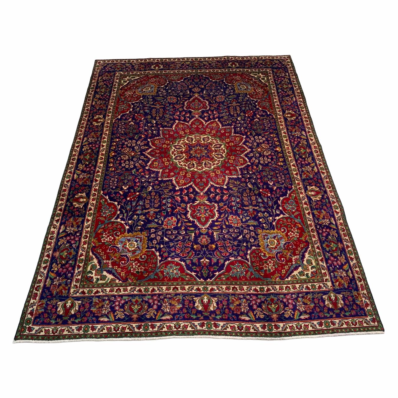 Tapete Persa Tabriz 3,50 X 2,45m