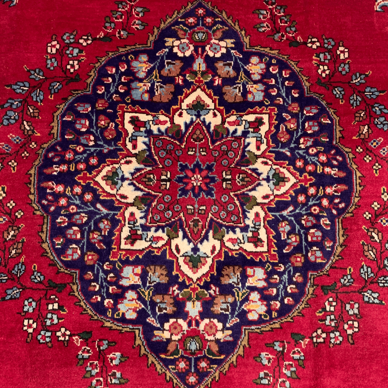 Tapete Persa Tabriz 3,45 X 2,45m - Image 5