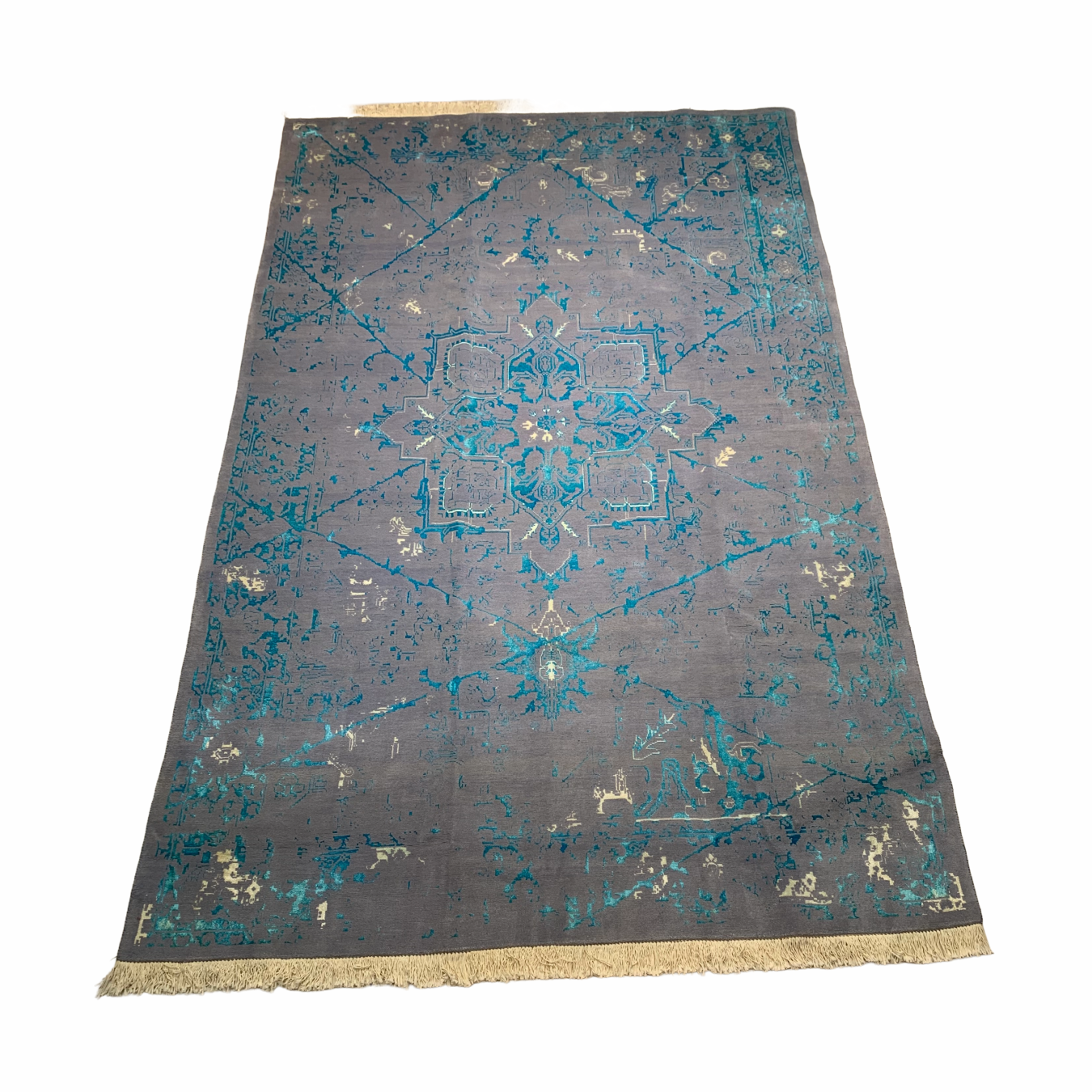 Tapete Persa Tabriz Moderno 3,10 X 2,05m