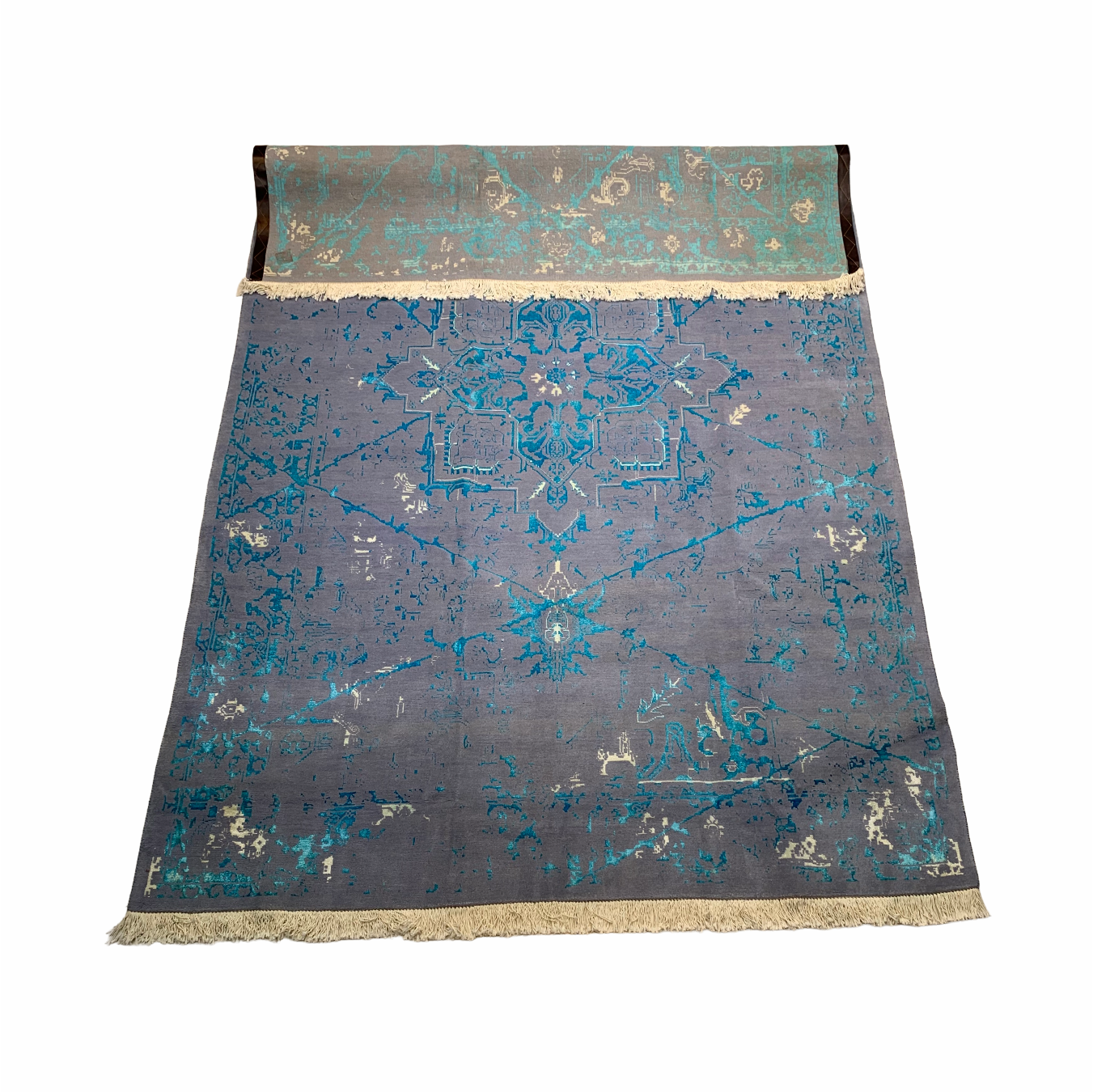 Tapete Persa Tabriz Moderno 3,10 X 2,05m - Image 3