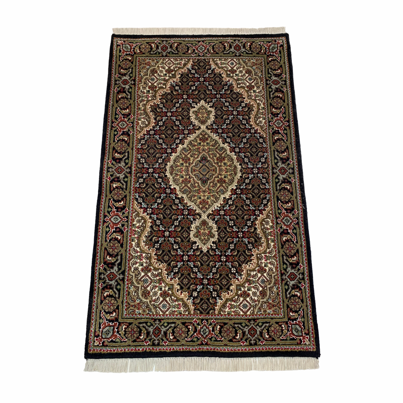 Tapete Persa Tabriz 1,31 X 0,80m