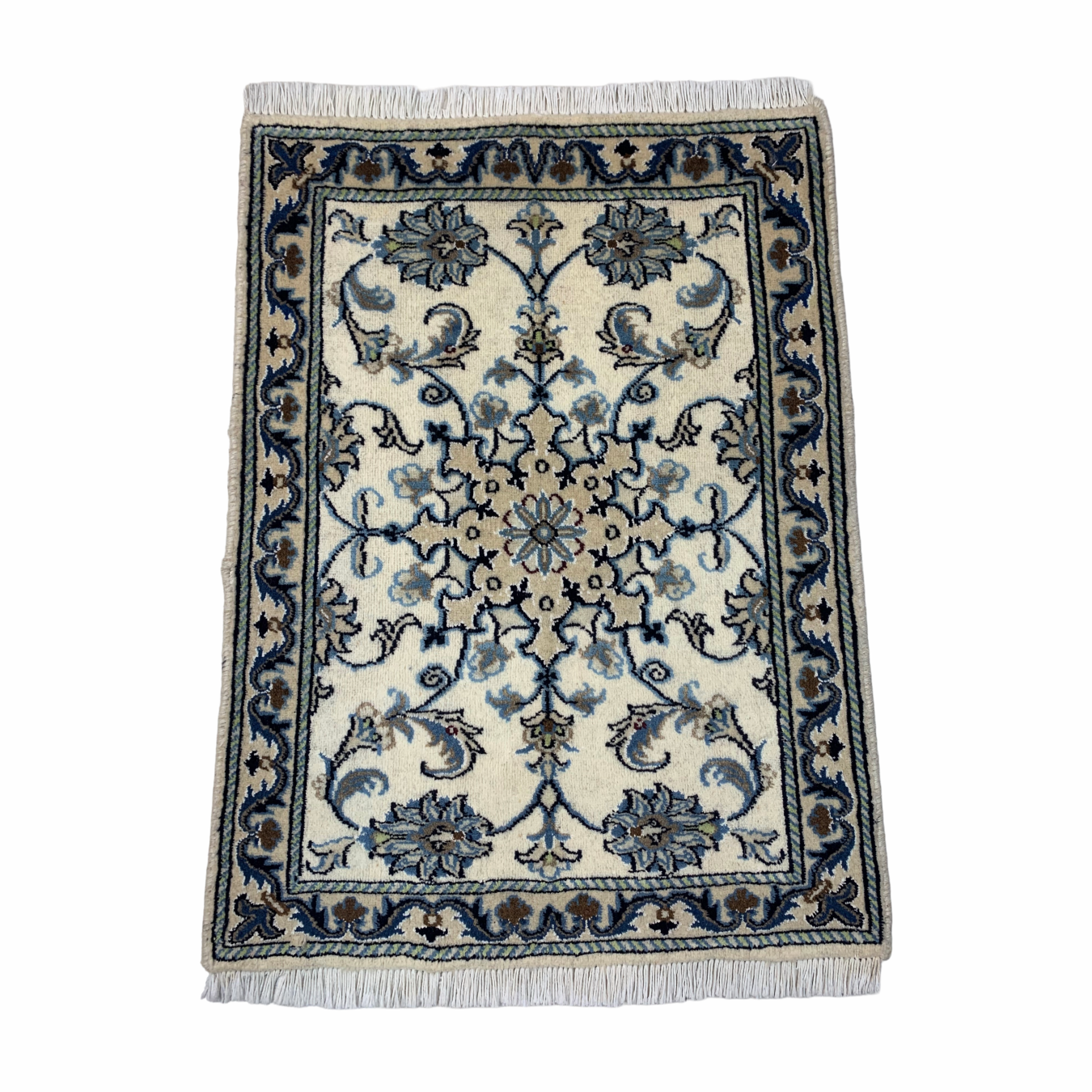 Tapete Persa Nain 0,83 X 0,60m